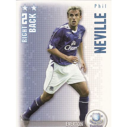 Shoot Out 2006-2007 Phil Neville Everton
