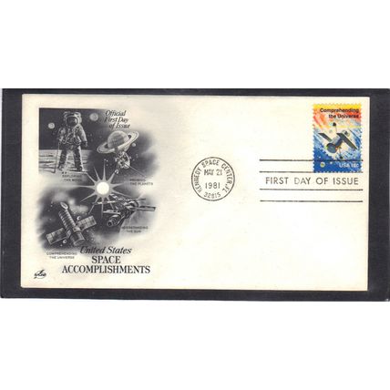 FDC Art Craft 1919 18c Comprehending the Universe (Cachet-U/A) CV00266