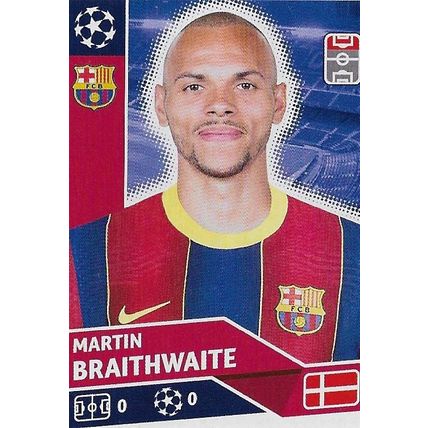 Topps UEFA Champions League 2020/21 Stickers: BAR13 - Braithwaite