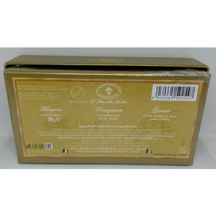 La Saponeria Firenze Pomegranate Scented Soap 300g Handmade