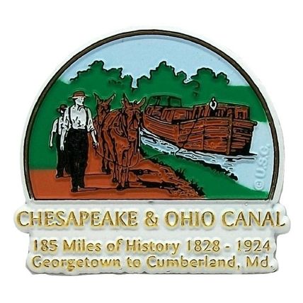 Chesapeake and Ohio Canal Fridge Magnet