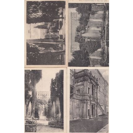 Tivoli Italy 4x Religious Old Postcard s