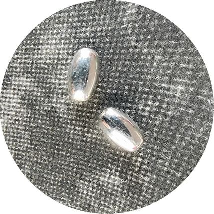 Silver Sterling 925 Oval Beads 4x7mm Jewellery Making Quality 3 pack sizes C26