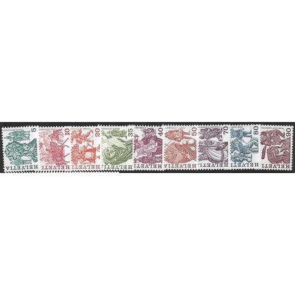 1977/1984 Michel 1100/1108 - MNH (**)