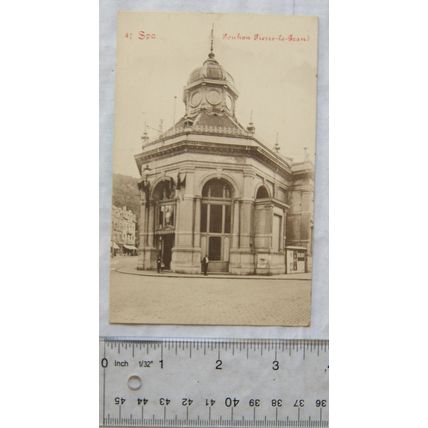 vintage postcard Spa, Belgium, Pouhon Pierre le Grand