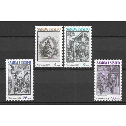Samoa 1978 Christmas MNH S.G. 531-534