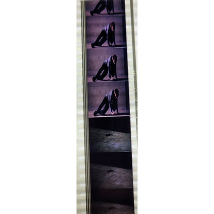 Dirty Harry. Pk MTP - C058f . 1 STRIP OF 5 - 35MM FILM CELLS MTP