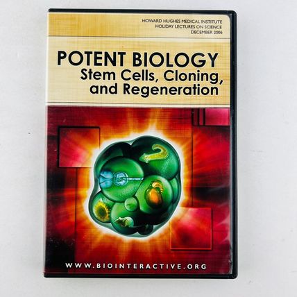 HHMI Potent Biology - Stem Cells, Cloning, and Regeneration DVD