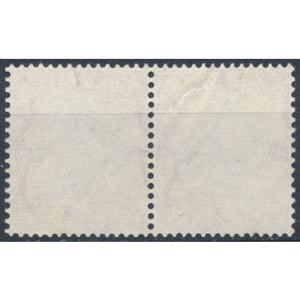 Union Definitive: 1d Pair - South Africa 1934 - F H - SG 56 (B)