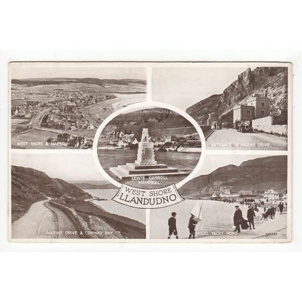 Multiview of Llandudno Postcard 224583