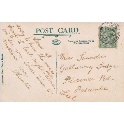 B896 BOURNEMOUTH - BOSCOMBE CHINE . RP POSTCARD