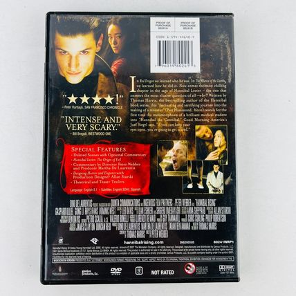 Hannibal Rising DVD (Unrated Widescreen Edition) Gaspard Ulliel, Gong Li