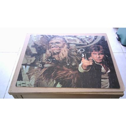 STAR WARS Jigsaw Puzzle (140 Piece) Kenner + Catalogue. VINTAGE 1977 (COMPLETE)