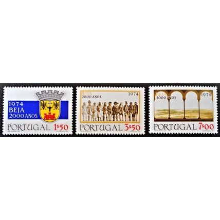 Portugal 1974 City of Beja, Celebrates 2000 Years, Arms, etc. UNM / MNH