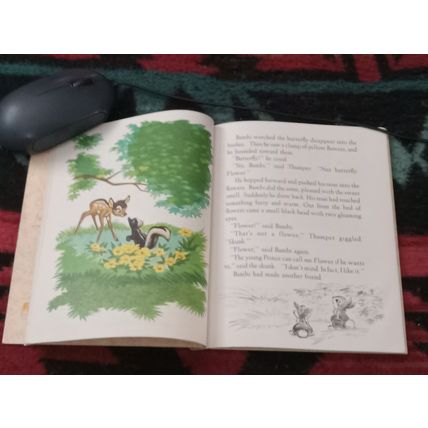 Old Little Golden Book Walt Disney Bambi (C) Edition 1948