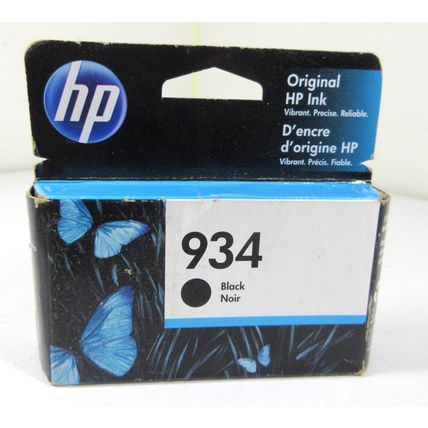 HP 934 Black Ink Cartridge Exp. May 2022 for 6810 6815 6230 6830 6835 OEM