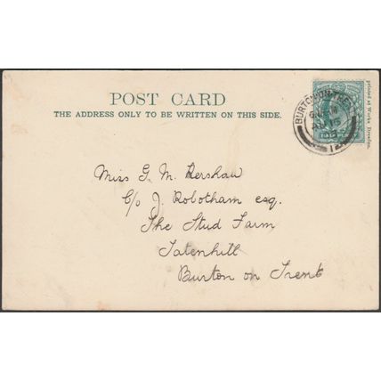 In Chee Dale, Buxton, Derbyshire, 1903 - Stengel Postcard