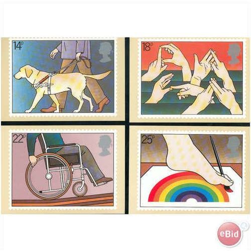 GB PHQ + FDI 1981 - International Year Of The Disabled