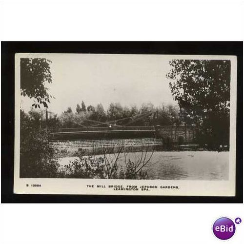 Warwickshire LEAMINGTON SPA Mill Bridge Postcard by Kingsway
