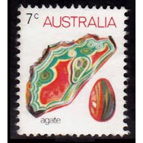 Australia 1973 Minerals Gemstones 7c Used Stamp