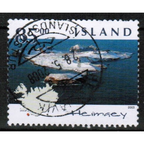 2003 Iceland Sc# 1001 used - Heimaey Island 85.00kr