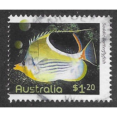 AUS 2010 $1.20 'FISHES OF THE REEF' FINE USED (EBID68-507)