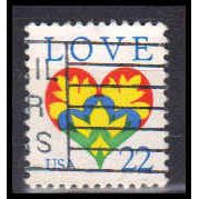 Used 2248 22c Love Fine W1036