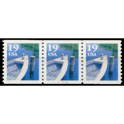 2529 19c Fishing Boat Very Fine MNH PNC A1212/3 W1415