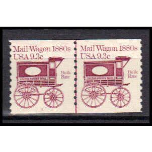 1903 9.3c Mail Wagon Very Fine MNH Dry Gum CNP Left 1 PA0385