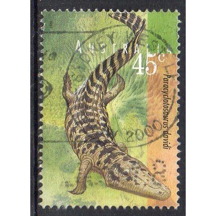 Australia 1997 Prehistoric Animals - Paracyclotosaurus davidi 45c Used