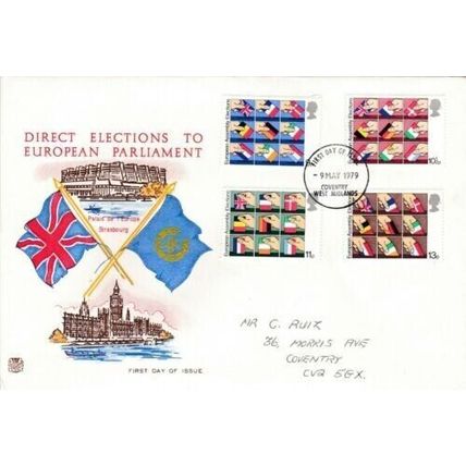 GB 1979 Direct Elections to the European Parliament Stuart FDC Coventry Cancel
