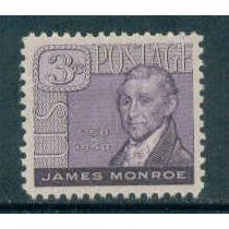 1105 3c James Monroe Fine MNH MA0196
