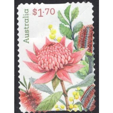 2025 CHERISHED CELEBRATIONS, NATIVE FLOWERS, USED SELF-ADHESIVE STAMP 410/11