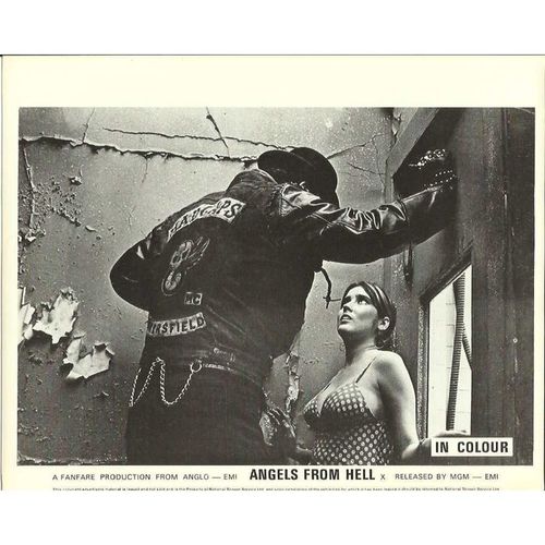 ANGELS FROM HELL Tom Stern, Arlene Martel F-O-H Stills Set (8)