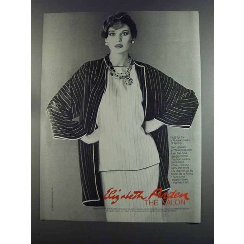 1982 Elizabeth Arden Oscar de La Renta Ad - Charmeuse