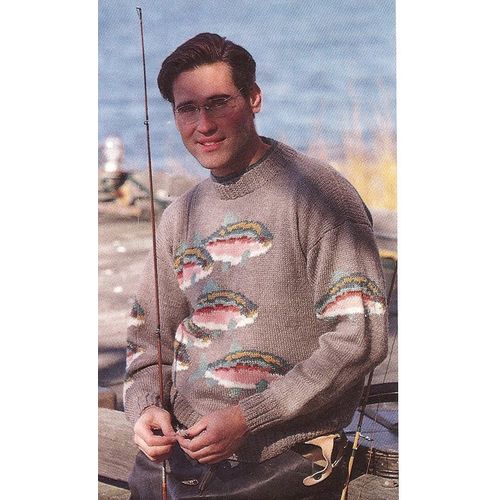 Knit Sweater Pattern Gone Fishing