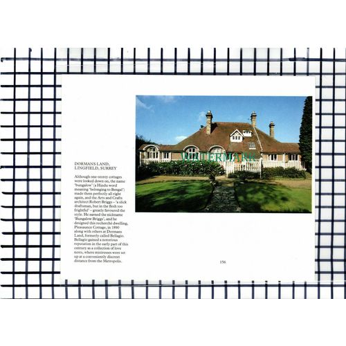 C7064) Dormans Land Lingfield Pleasaunce Cottage - 1980s Cutting