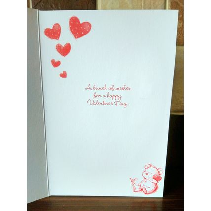 Valentine's Card - Glitter Card - 004