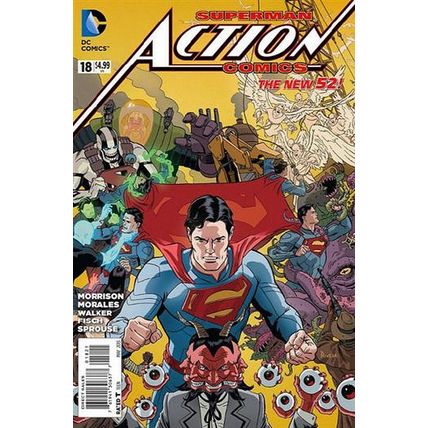 Action Comics (Vol 2) # 018 NM 1in10 VARIANT MODERN AGE COMICS