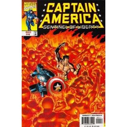 Captain America Sentinel of Liberty # 004 NM MODERN AGE COMICS