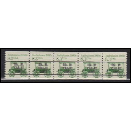 2231 8.3c Ambulance Very Fine MNH Dry Gum PNC 1/5 X2725