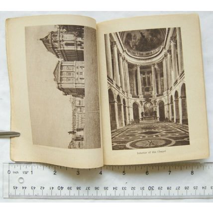 1946 A day at Versailles, Illustrated Guide to Palace, Park, Museum and Trianons