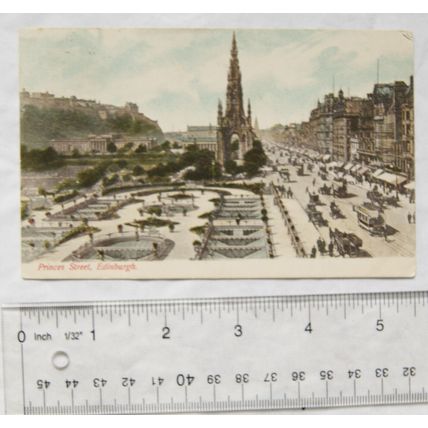 1905 postcard Princes Street, Edinburgh