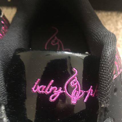 Baby Phat Girls Black Pink Casual Sneakers Shoes Low Top Choose Your Size