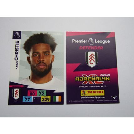 Panini Adrenalyn XL Premier League 2020/21 Numbers 172-369 Cards Choice (ef10)