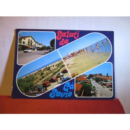 multiview, CA' SAVIO, VENEZIA, VENICE. , ITALY used postcard 1982 pm #