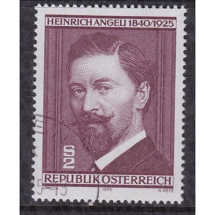 Austria 1975 Heinrich Angeli 2s Fine Used SG 1743 VGC