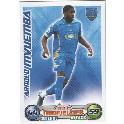 Match Attax 2008/2009 Arnold Mvuemba Portsmouth