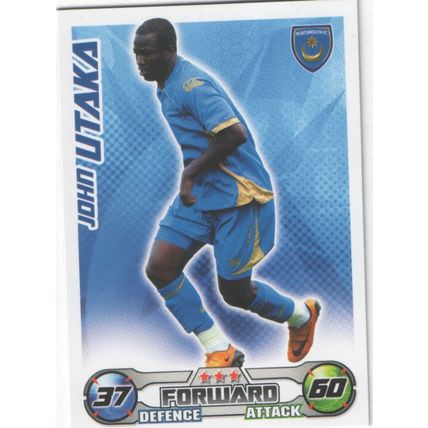 Match Attax 2008/2009 John Utaka Portsmouth