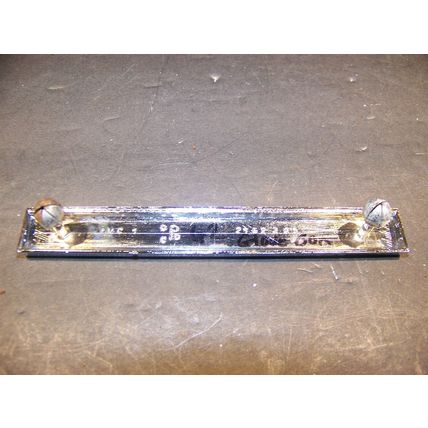 1962 CHRYSLER NEWPORT GLOVEBOX DOOR EMBLEM OEM #2162301